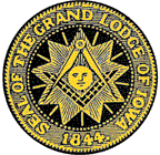 Grand Lodge of Iowa Seal