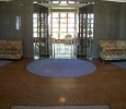 Foyer of the Iowa Masonic Library looking into the War Memorial Room